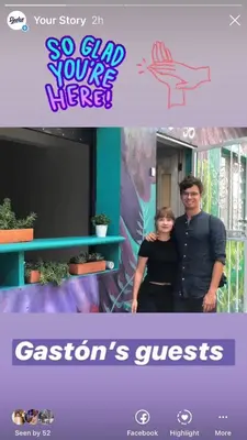 a man and a woman posing for a picture at Gastón Coliving in Medellín