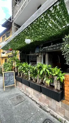 a store with a bunch of plants in front of it at Casa Egos Pop Laureles in Medellín