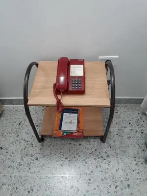 a telephone sitting on top of a table at Hotel Mirador Santana in Anserma