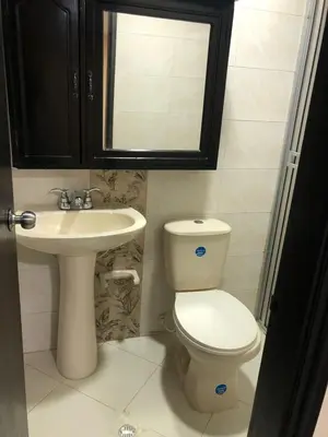 a bathroom with a toilet and a sink at Hotel Ecosuite Quibdó in Quibdó