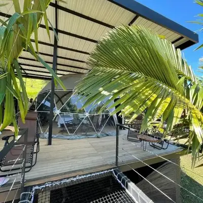Glamping Montecarlo Domo Geodesico y Sauna Finlandés Guatapé