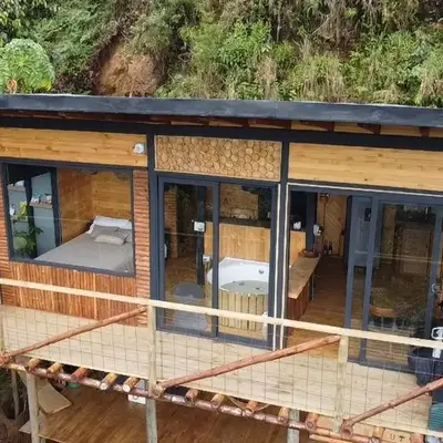 Glamping con jacuzzi cerca a Medellin