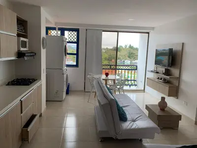 Gallery image of Apartamentos San Jose vistal al lago, cerca del parque. Guatape. in Guatapé