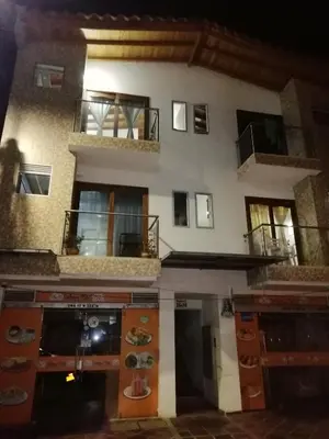 a model of a house with a kitchen in front of it at Apartamento La Ceja in La Ceja