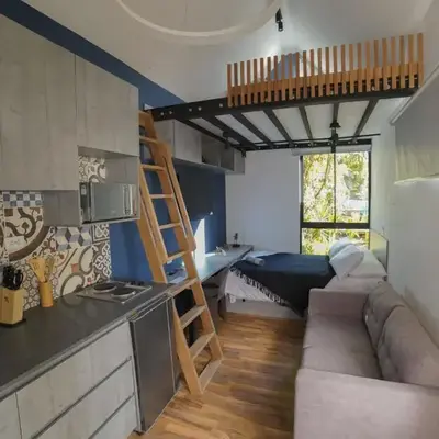Moderna casa pequeña en el Poblado MDE A106