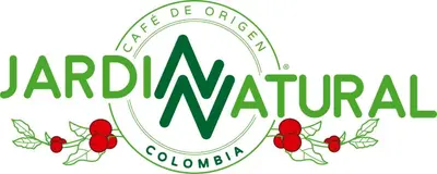 a logo for the garden natural coalition at hospedaje rural finca cafetera La Maloka in Jardin