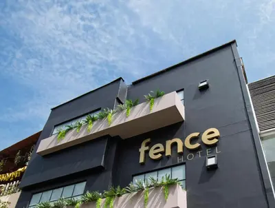 a rendering of the entrance to a hotel at Fence by Bernalo Hotels in Medellín