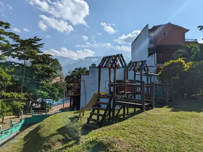 a park with a playground with a slide at Apartasol en San Jerónimo, Ciudadela del Sol - Cammar in San Jerónimo