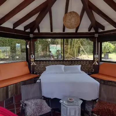 Cottage Master Room en Guatapé-Desayuno- Sauna Finlandes